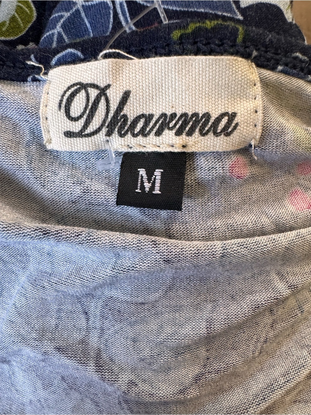 Floral Scoop Neck Midi Dress by Dharma, Size M - Picture 5 of 7